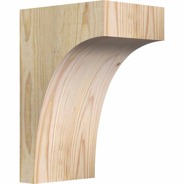 Ekena Millwork Huntington Rough Sawn Corbel, Douglas Fir, 6"W x 8"D x 12"H COR06X08X12HUN00RDF - main